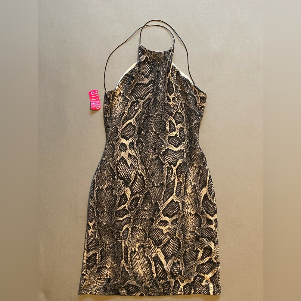 ARTTIE Fashion Snake Print dress